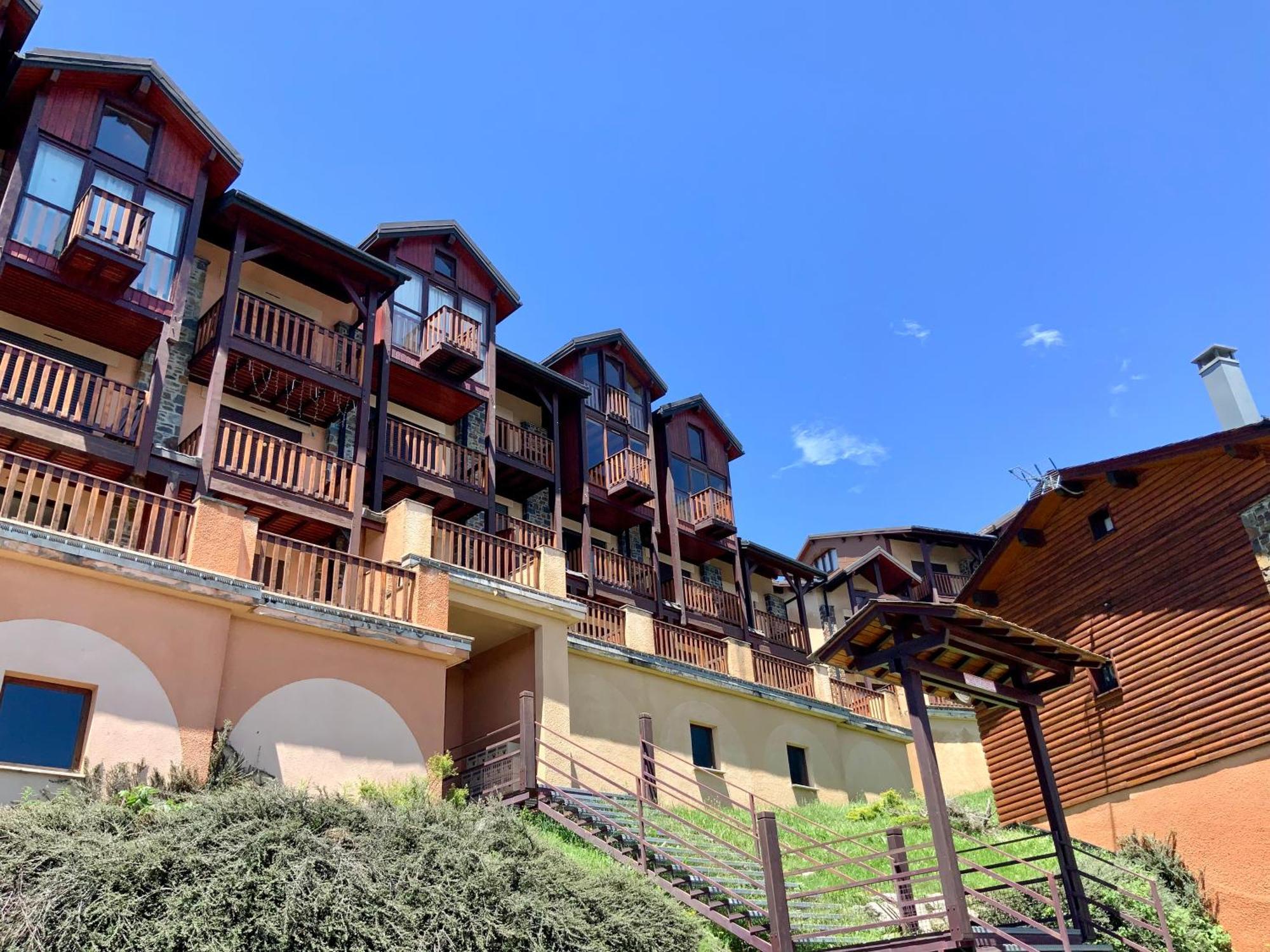 Studio Cabine Chaleureux A Pyrenees 2000 - Wifi Et Parking Prive Bolquere Pyrenees 2000 Exterior foto